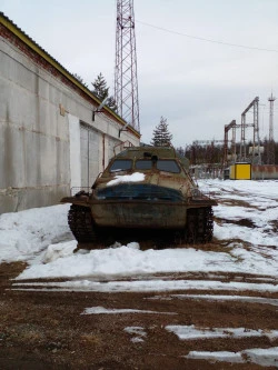 Гусеничный тягач ГТТ